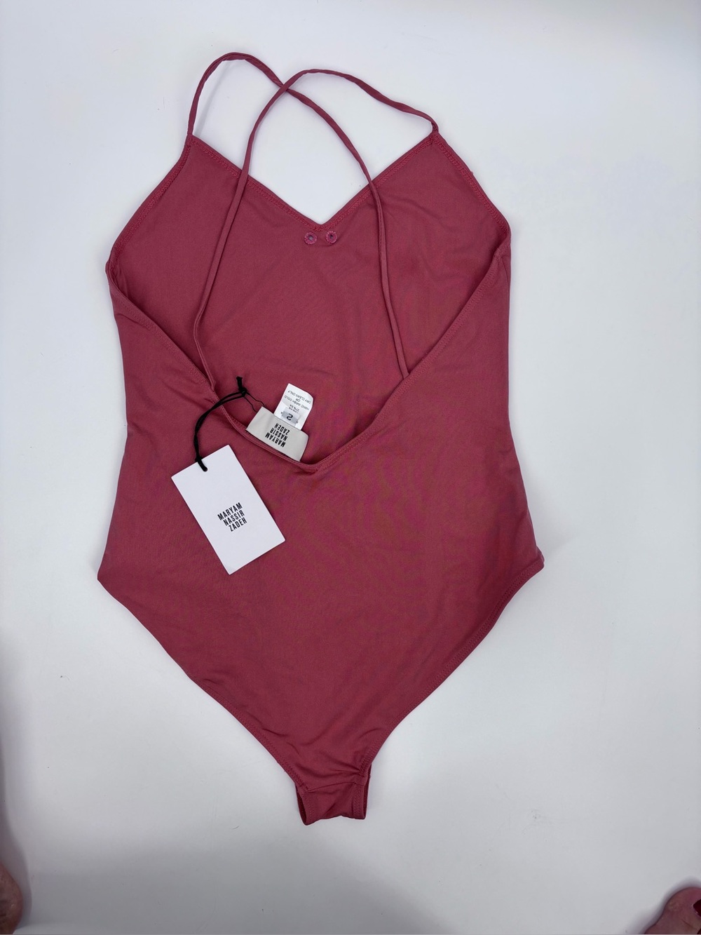 Maryam Nassir Zadeh Dusty Rose Top - Picture 6 of 11